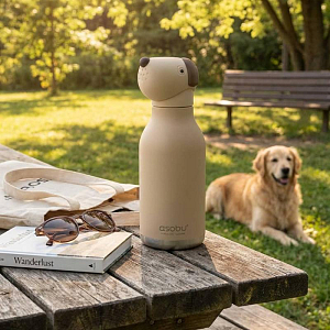 Бутылка-термос для напитков Asobu "Bestie", песик, 460 мл